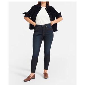 Everlane The Curvy Stretch High-Rise Skinny Jean size 30 crop